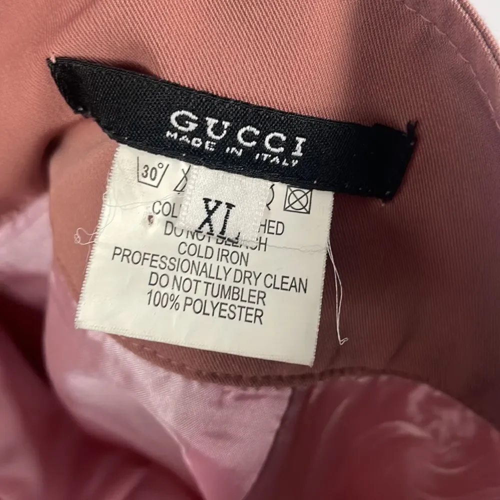 Gucci Tan Buckle Belt Zip Skirt - Picture 4 of 4